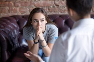 a teen listens to a therapist answer what is dialectical behavior therapy?
